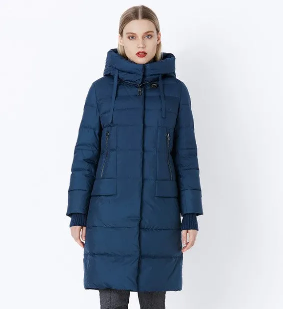 Women's Winter Stylish Warm Hooded Parka