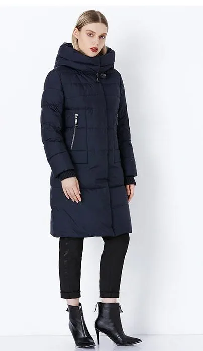 Women's Winter Stylish Warm Hooded Parka