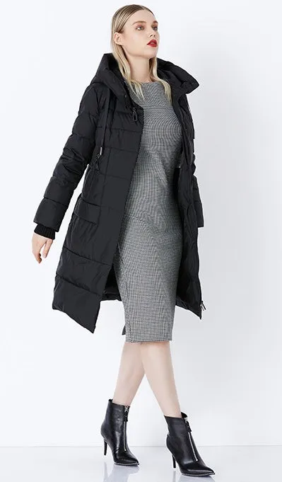 Women's Winter Stylish Warm Hooded Parka