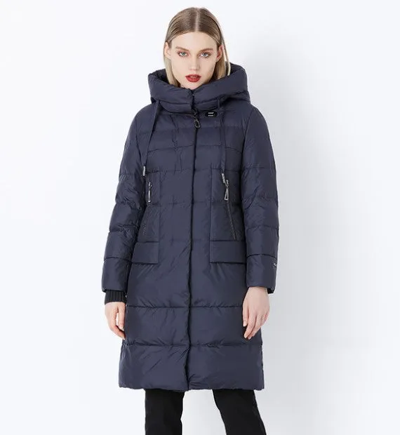 Women's Winter Stylish Warm Hooded Parka