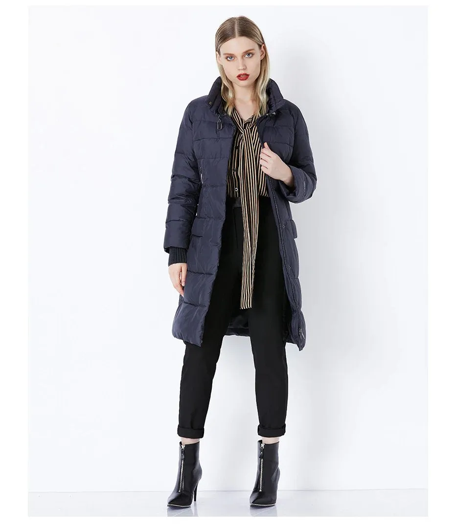 Women's Winter Stylish Warm Hooded Parka