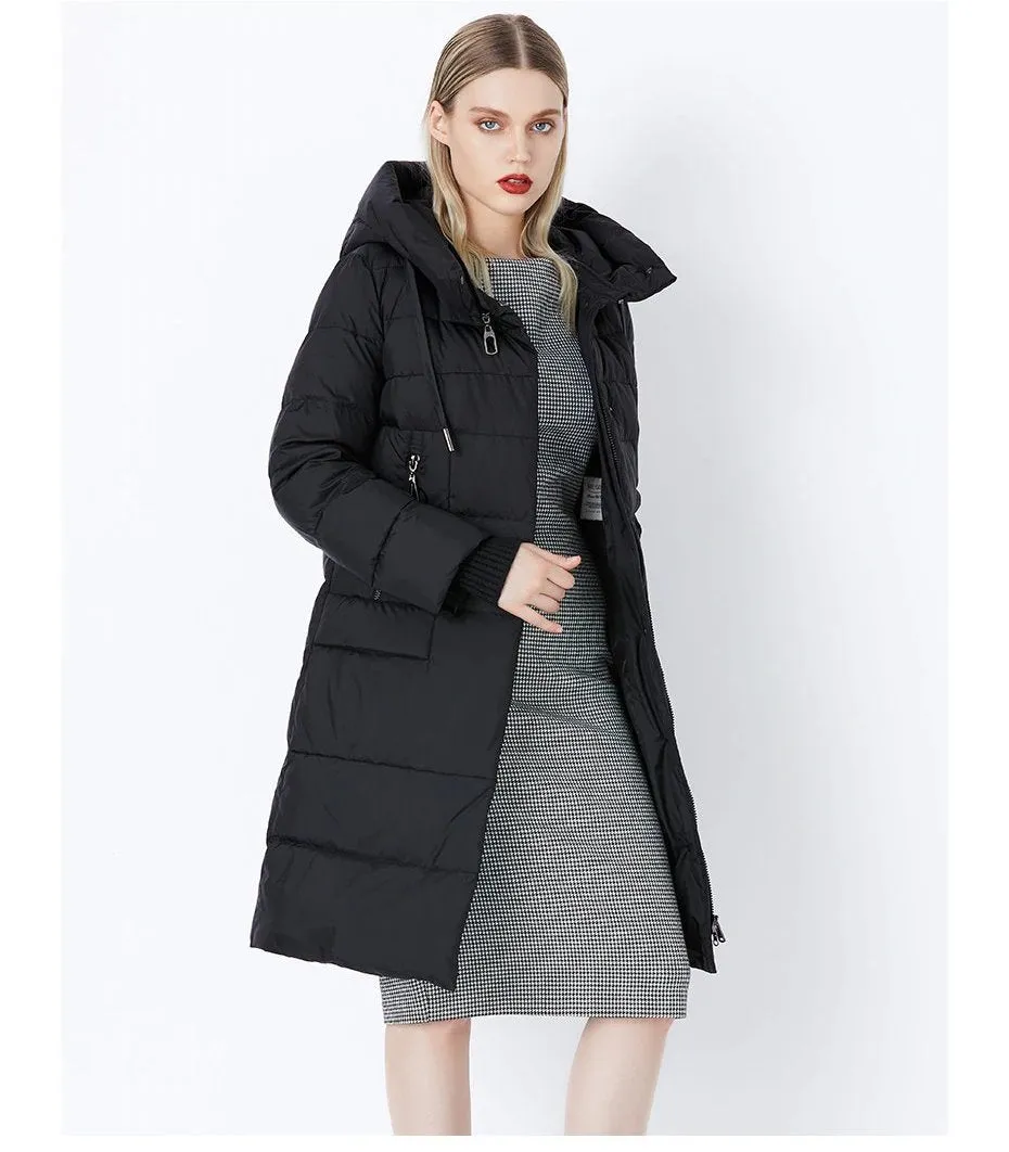 Women's Winter Stylish Warm Hooded Parka
