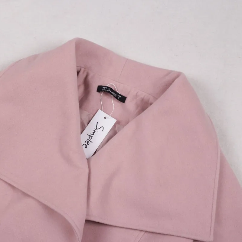 Women's Winter Wool Casual Coat