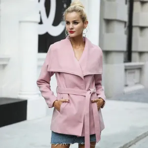 Women's Winter Wool Casual Coat
