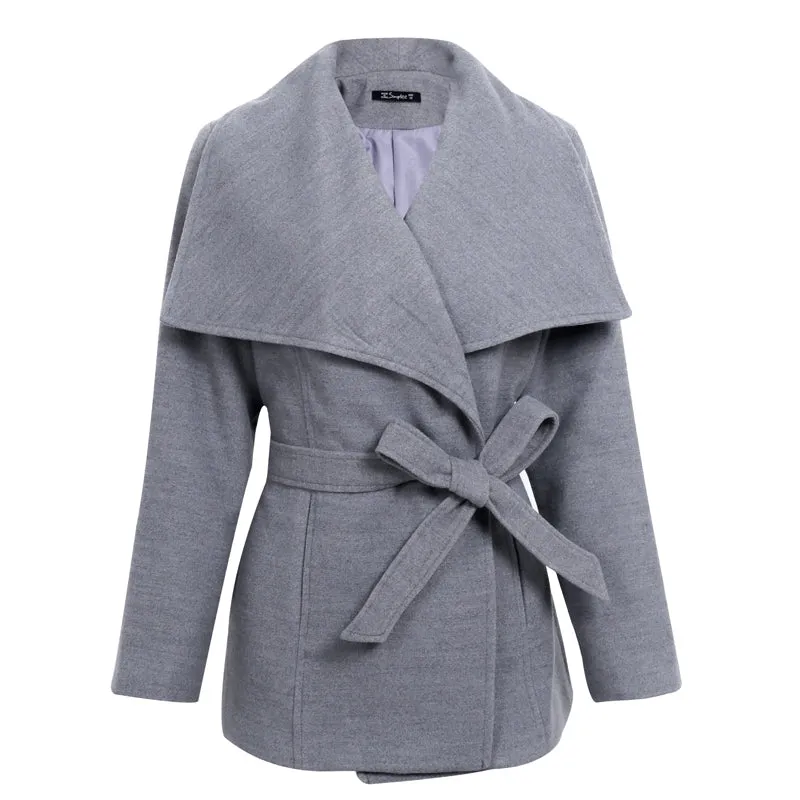 Women's Winter Wool Casual Coat