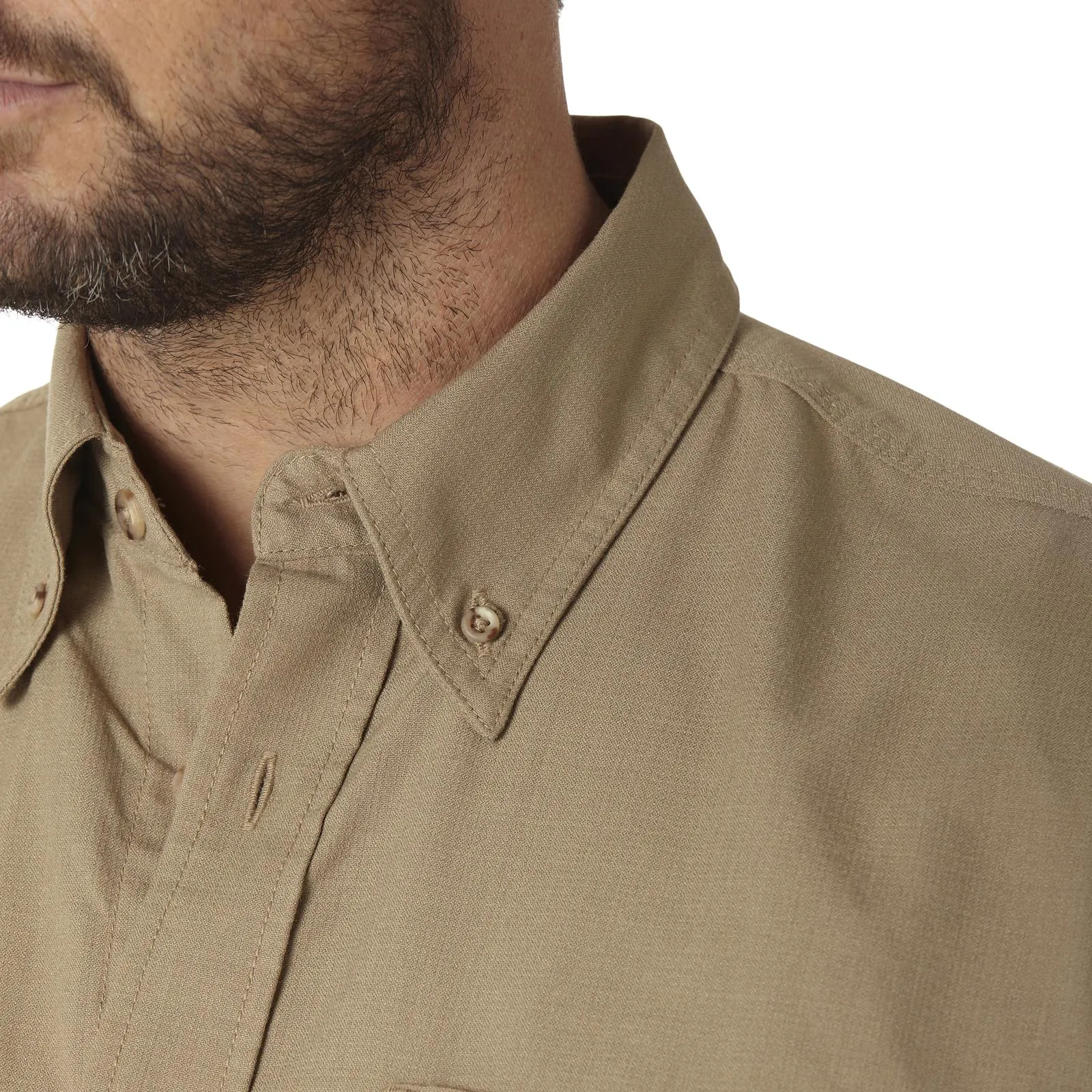 Wrangler FR FR Flame Resistant Twill Workshirt, FR3W01, Grey, Khaki, Navy, Light Blue