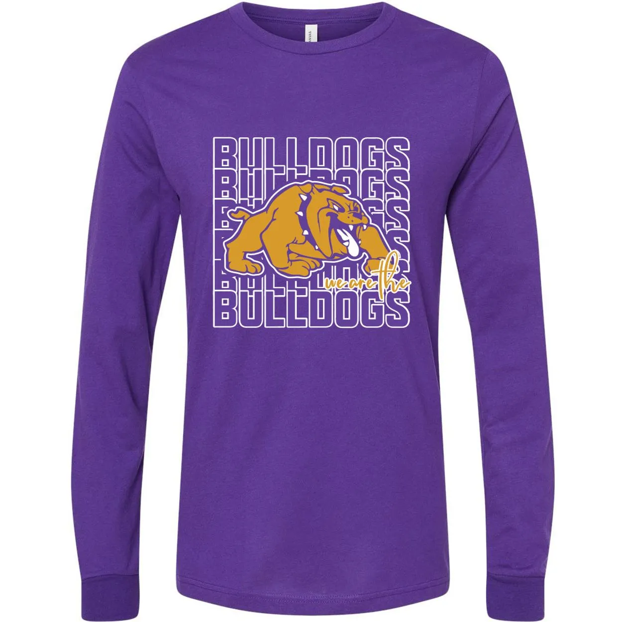 Wylie Bulldogs - Bulldogs Repeat Long Sleeve T-Shirt