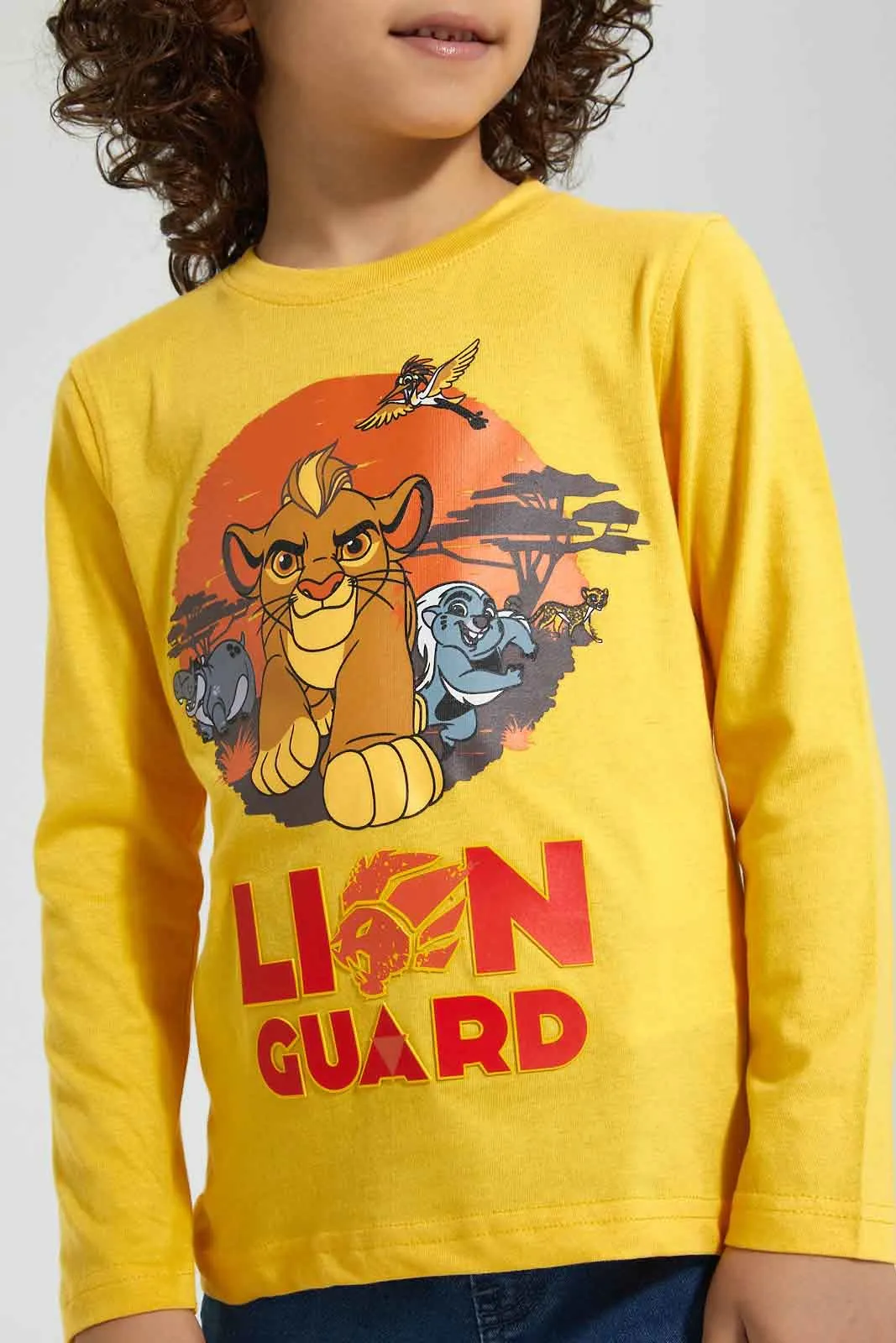 Yellow Lion King T-Shirt